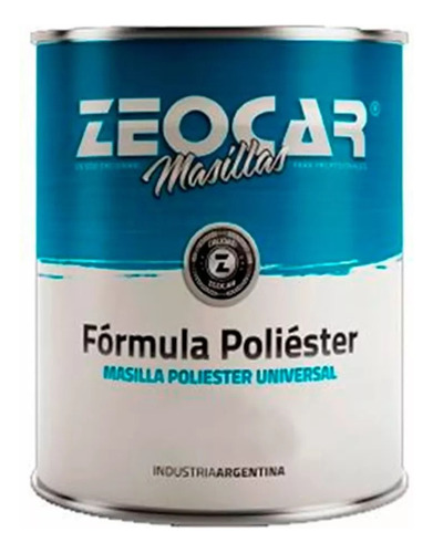 Masilla Poliester Zeocar X 1 Kg