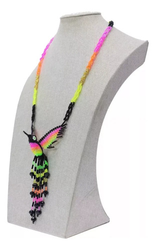 6 Collares De Colibri Artesanal Color Variados