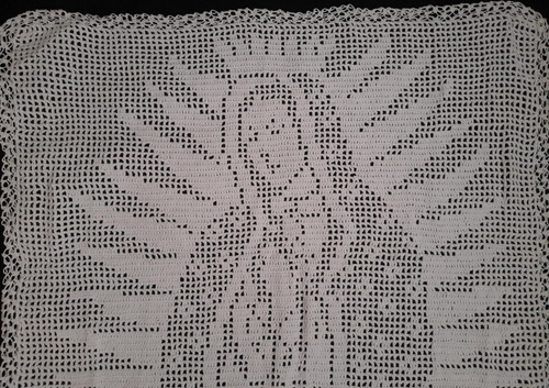 Imagen De La Virgen De Guadalupe En Crochet