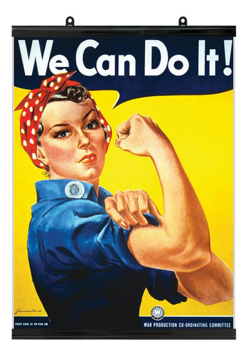 Póster De Palace Learning We Can Do It Rosie The Riveter Gir