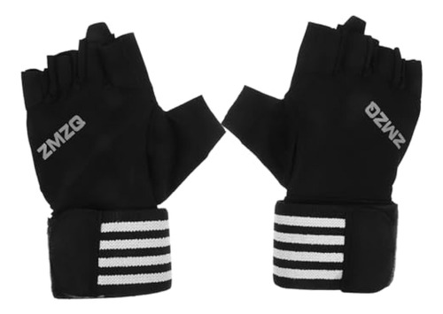 1 Pair Sports Half Finger Gloves Gym Gloves Dumbbells
