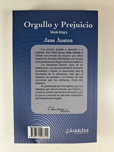Jane Austen - Orgullo Y Prejuicio - Libro Completo