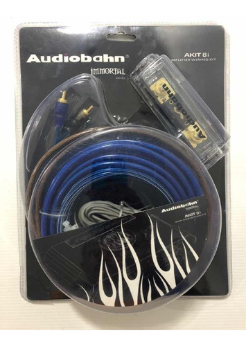 Kit  Instalacion Cable Calibre 8 Audiobahn Akit8i Accesorios