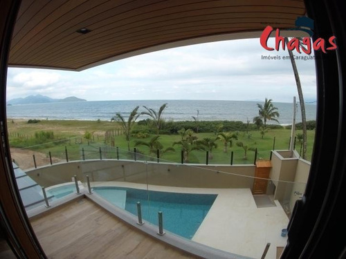 Casa Pé Na Areia Em Caraguatatuba - 1214