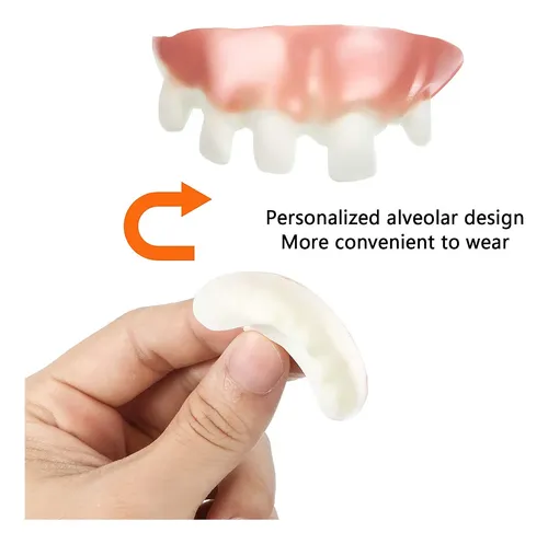 Juguete de dientes falsos para Halloween, juguete de broma con dientes, decoración de Terror para Halloween, fiestas temáticas de Cosplay | en línea