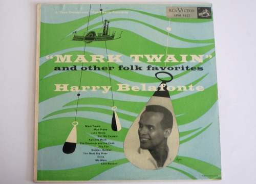 Harry Belafonte - Mark Twain And Other Folk Favorites - Lp 