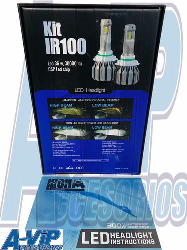 Kit Cree Led Canbus H4 Alta Baja Para Alta Gama No Da Error.