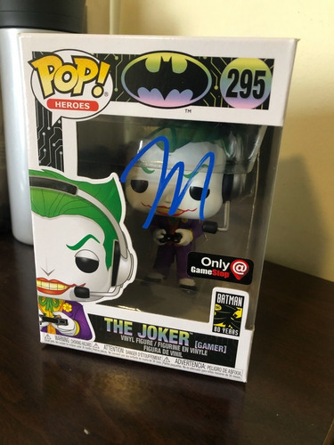 Funko Joker (gamer) Firmado Joaquin Phoenix Coa