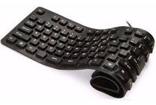 Teclado Flexivel Com Fio Para Pc