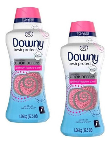 Downy Fresh Protect Perlas 2 Pzas 1.06kg C/u Intensificador