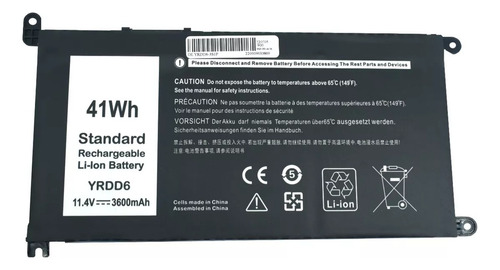 Bateria Para Dell Inspiron 15 I5590 5593 I5593 5594 Yrdd6