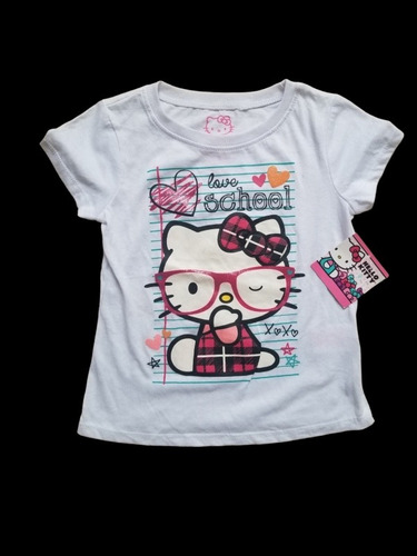 Franelas De Niña Hello Kitty Importadas