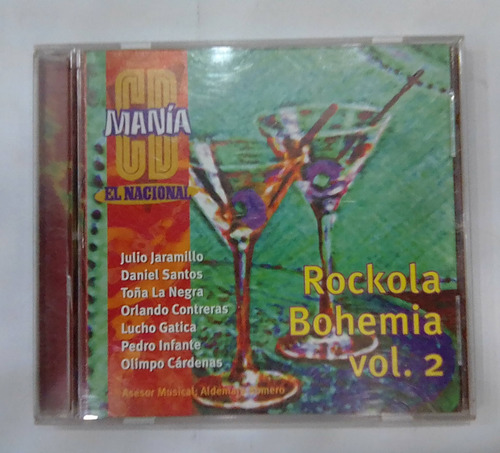 Rockola Bohemia. Vol. 2. Cd Original Usado. Qqb.
