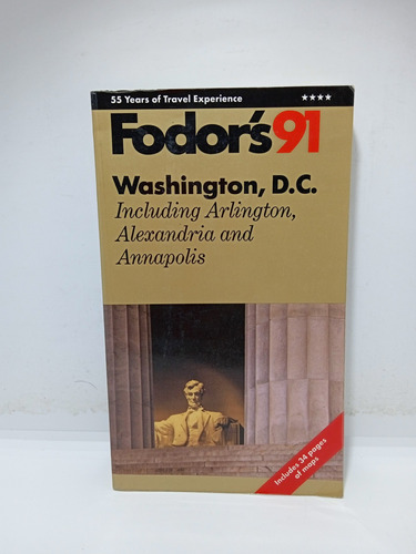 Washington Dc - Guía De Viaje - Incluye 34 Páginas De Mapas 