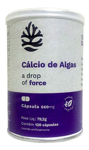 Cálcio De Algas 120 Tabletes