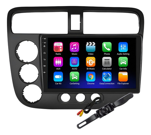 Z Autoestereo Android Carplay Para Honda Civic 01-2005