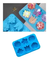 Comprar Molde De Silicon Flores Gelatinas Flan Jabones Repostería