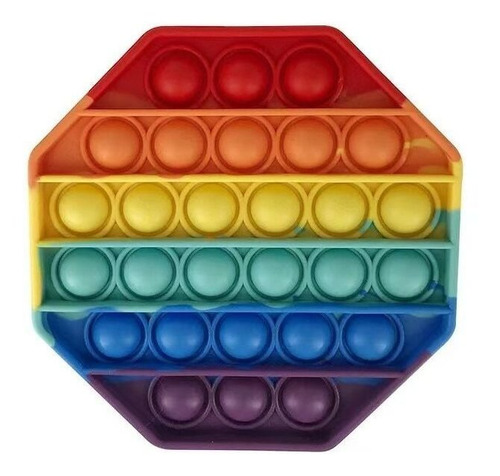 Imagem 3 de 4 de Pop It Fidget Brinquedo Anti Stress Estourar Bolha Sensorial