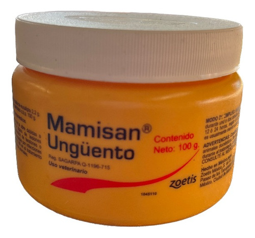 Mamisan Ungüento Cuidado De La Piel Zoetis Original 100g