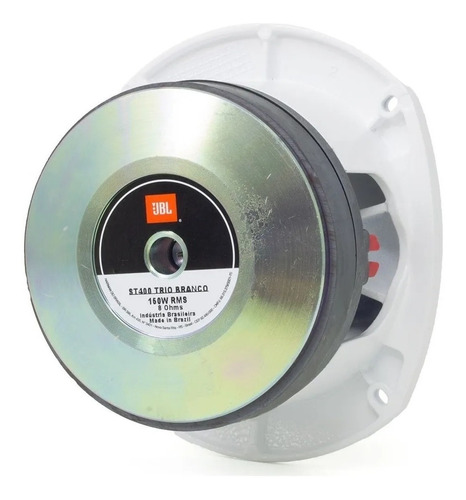 Kit Som 4 Twitter St400 Trio Jbl 150w Branco Forte
