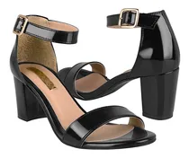 Comprar Sandalias Dama Stylo 7200 Charol Negro