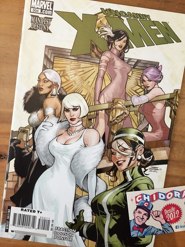 Comic - Uncanny X-men #504 Terry Dodson Rogue Psylocke Emma