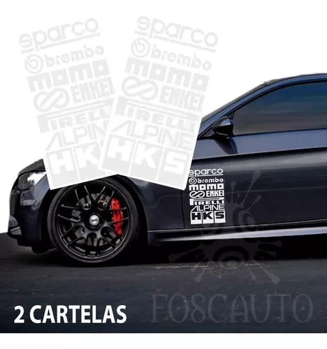 Kit 3 Adesivos Osascorte Paralama Tanque 23 X 9 Grau Cg Moto