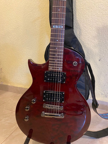 Guitarra Eléctrica Esp Ltd Ec100qm Les Paul Color Stbc