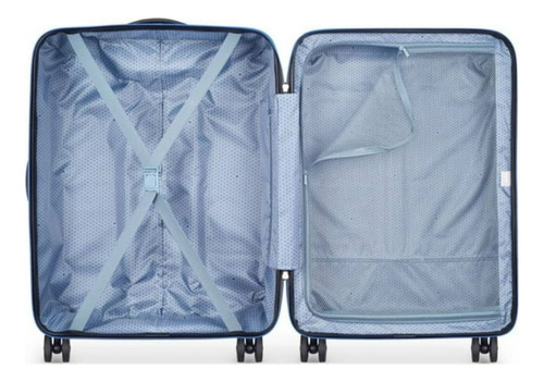 Set De 2 Maletas Delsey 24 Y 28 Resistentes Original Negro Negro