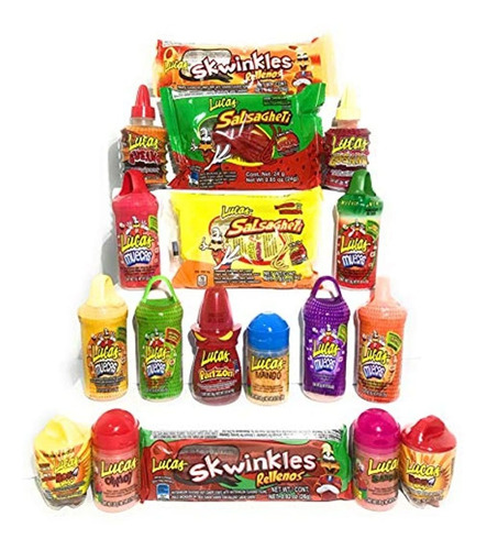 Lucas Ultimate Candy Surtido Premium Mexicano Candy (18 Unid