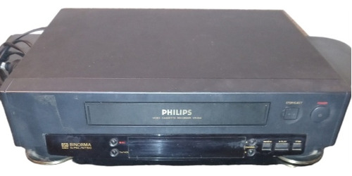Videocasetera Philips Vr253!!!! Grabadora Y Reproductor Vhs