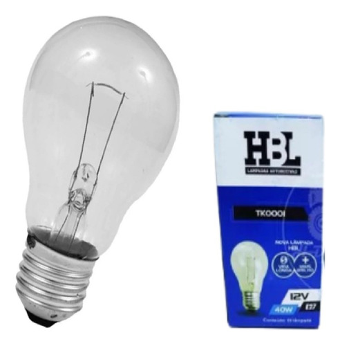 Lampada Pendente 40w - 12v 1 Unidade Tk0001