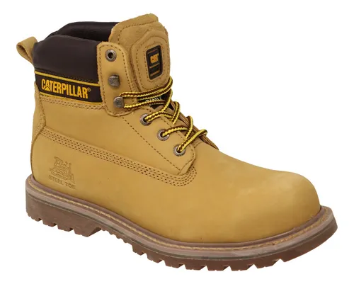 Botas Caterpillar Casquillo Dielectrica Miel Amarilla Holton