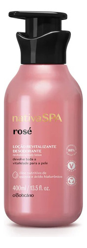 Crema Rosé - Nativa Spa - mL a $145