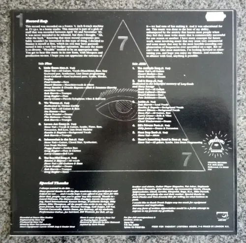 Steve Vai - Flex-able - Lp Vinil - Fft Records, 1984 | MercadoLivre