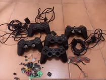 Comprar Controles De Playstation 2 Defeito* Lote 5  - Play 2 - Ps 