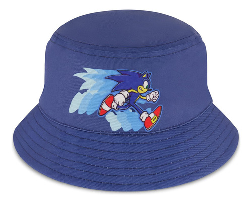 Sonic The Hedgehog - Sombrero Plegable De Viaje De Ala Ancha