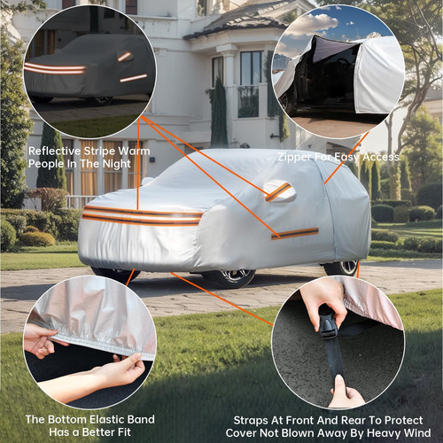 Cubierta De Automóvil De 10 Capas De Relanson Impermeable La
