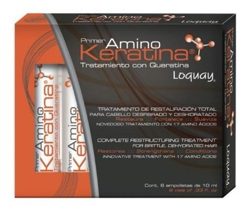 Restauración Total Amp. Primer Amino Keratina 17 Aminoacidos