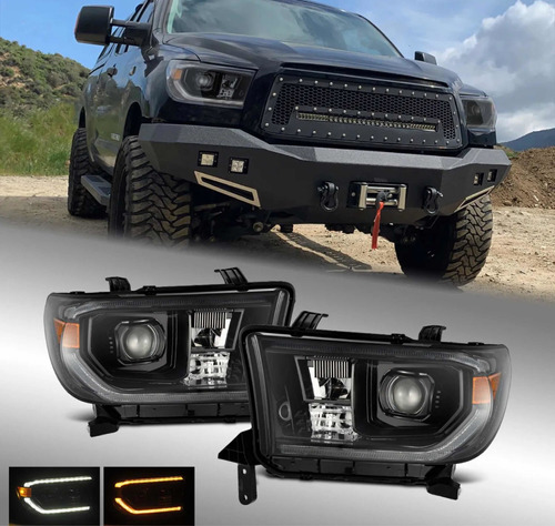 Faros Led Toyota Tundra 2007 2008 2009-2010 2011 2012 2013