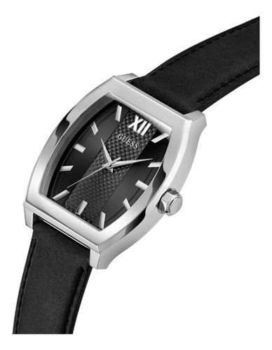 Reloj Guess Punctual Analógico Hombre 4.2cm Silicona Negro