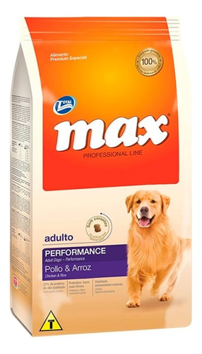 Max Adulto Performance Pollo 2kg