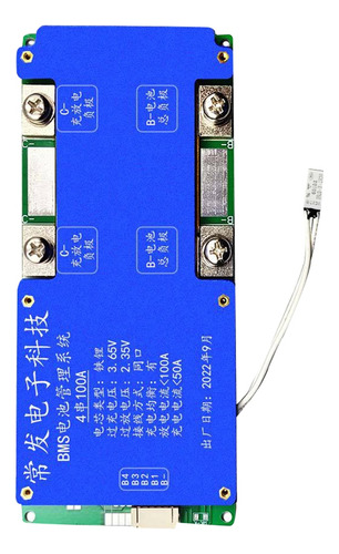 Placa De Protección De Batería 4s 14,6 V 100a Lifepo4, Mismo