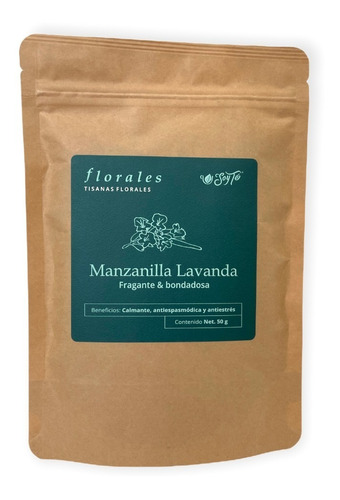 Tisana Manzanilla Lavanda 50g Soy Té