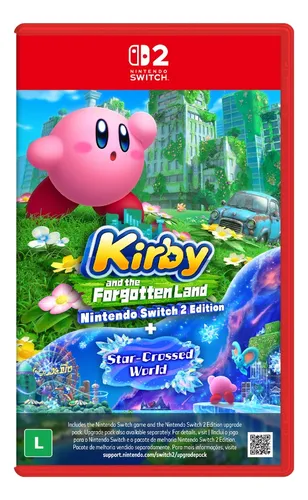 Imagem do produto Kirby and the Forgotten Land - Nintendo Switch 2 Edition + Star-Crossed World Switch 2 - Físico em Mercado Livre