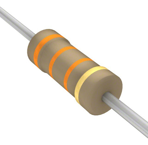 Kit 4 Resistores 33k Ohm 5% 1/4w Axial