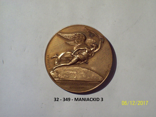Medalla Francia Batalla De Montenotte 1796 37 Gr 40 Mm