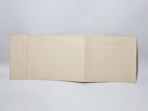 Imagen 5 de 8 de Antiguo Cheque Document Banco Español Francés 1950 Mag 58363