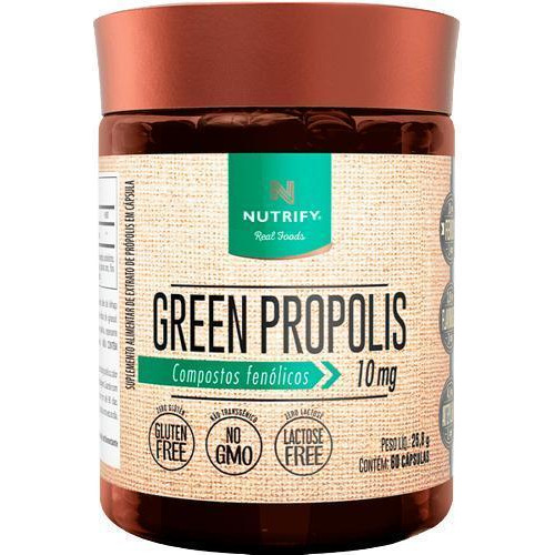 Kit 2x: Própolis Verde Nutrify 60 Cápsulas