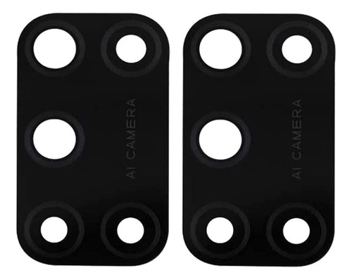 2 Pack Cristal Cámara Para Oppo A72 Lente Trasera Reemplazo